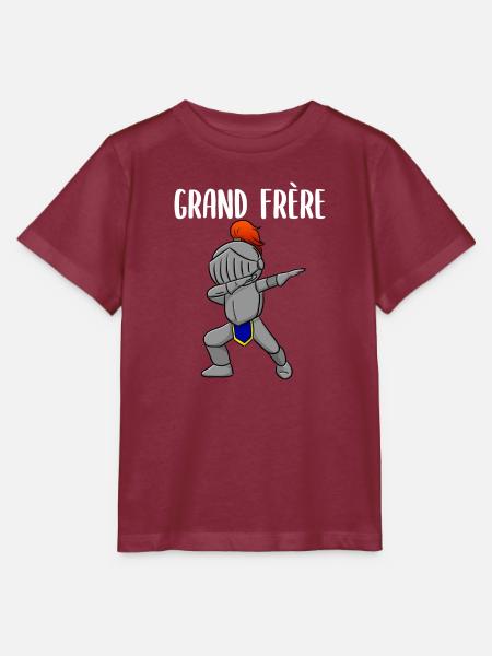 Grande Frère - Stanley/Stella Kinder T-Shirt MINI CREATOR  - Burgunderrot