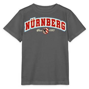 NÜRNBERG - Stanley/Stella Kinder T-Shirt MINI CREATOR  - Anthrazit - Vorne - Kain (125cm)