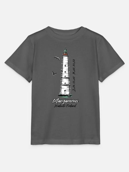 MARJANIEMI HAILUOTO T-SHIRTS UND LIGHTHOUSE PRODUKTE - Stanley/Stella Kinder T-Shirt MINI CREATOR - Anthrazit