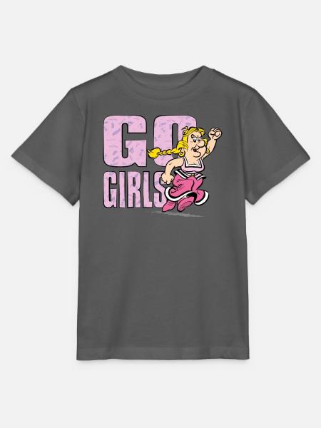 Asterix & Obelix Go Girls Gutemine - Stanley/Stella Kinder T-Shirt MINI CREATOR  - Anthrazit