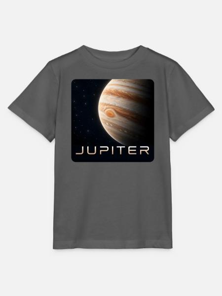 Jupiter-30cm - Stanley/Stella Kinder T-Shirt MINI CREATOR  - Anthrazit