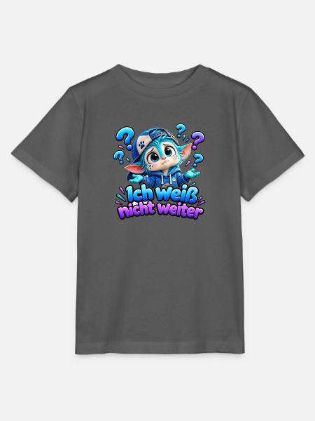 Ich Weiß Nicht Weiter Wenuma - Stanley/Stella Kinder T-Shirt MINI CREATOR - Anthrazit