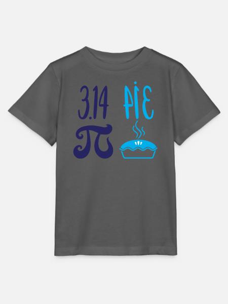 Pi und Kuchen: Mathematik-Witz - Stanley/Stella Kinder T-Shirt MINI CREATOR  - Anthrazit