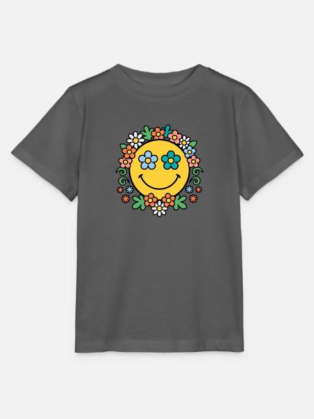Blumenkranz Sonnenschein - Stanley/Stella Kinder T-Shirt MINI CREATOR - Anthrazit