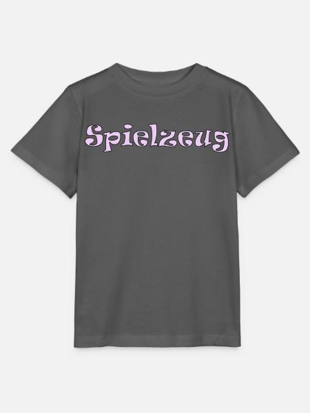 Spielzeug Schriftzug Frauen pink - Stanley/Stella Kinder T-Shirt MINI CREATOR  - Anthrazit