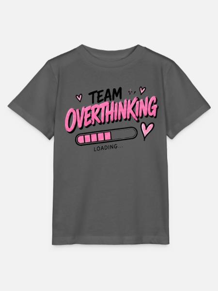 Team Overthinking Loading - Stanley/Stella Kinder T-Shirt MINI CREATOR  - Anthrazit
