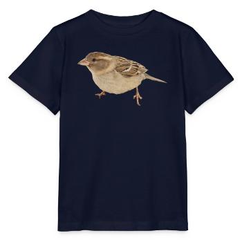 Vogel - Stanley/Stella Kinder T-Shirt MINI CREATOR  - Navy - Vorne - Kain (125cm)
