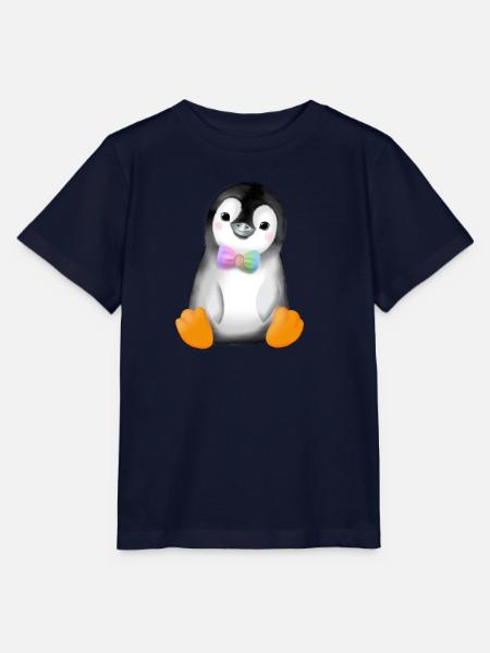 Pinguin - Stanley/Stella Kinder T-Shirt MINI CREATOR - Navy