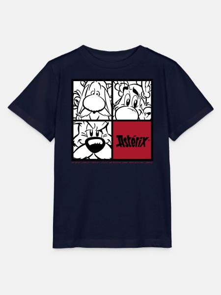 Asterix & Obelix & Idefix Porträt - Stanley/Stella Kinder T-Shirt MINI CREATOR  - Navy