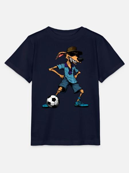 Australian Shepherd Fussball / Hund - Stanley/Stella Kinder T-Shirt MINI CREATOR - Navy