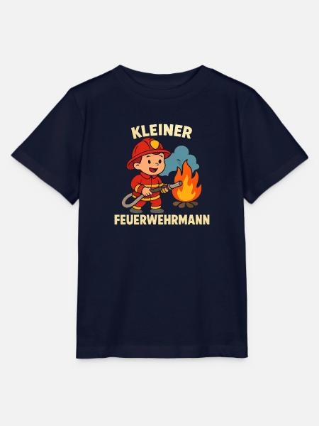 Kleiner Feuerwehrmann Geschenk - Stanley/Stella Kinder T-Shirt MINI CREATOR - Navy