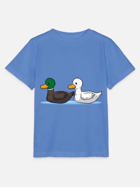 Enten - Stanley/Stella Kinder T-Shirt MINI CREATOR  - Blau