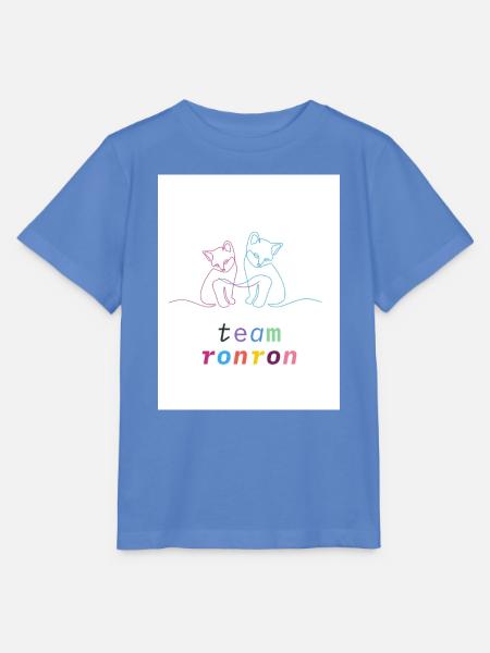 Team-Schnurren - Stanley/Stella Kinder T-Shirt MINI CREATOR  - Blau