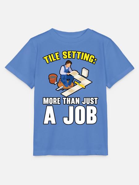 Fliesenleger Fliesensetzer Beruf Fugenleger Fliese - Stanley/Stella Kinder T-Shirt MINI CREATOR - Blau