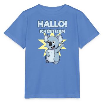 Liam - Stanley/Stella Kinder T-Shirt MINI CREATOR  - Blau - Vorne - Taisha (125cm)