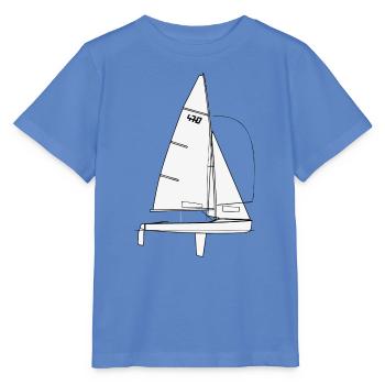 470er Riss - Stanley/Stella Kinder T-Shirt MINI CREATOR  - Blau - Vorne - Taisha (125cm)