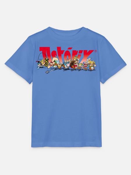 Asterix & Obelix Départ Course - T-shirt bio MINI CREATOR Stanley/Stella Enfant - bleu