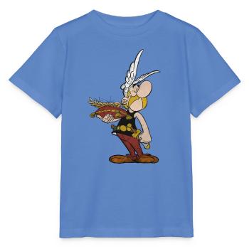 Asterix Präsentiert Den Goldenen Lorbeer - Stanley/Stella Kinder T-Shirt MINI CREATOR  - Blau - Vorne - Taisha (125cm)