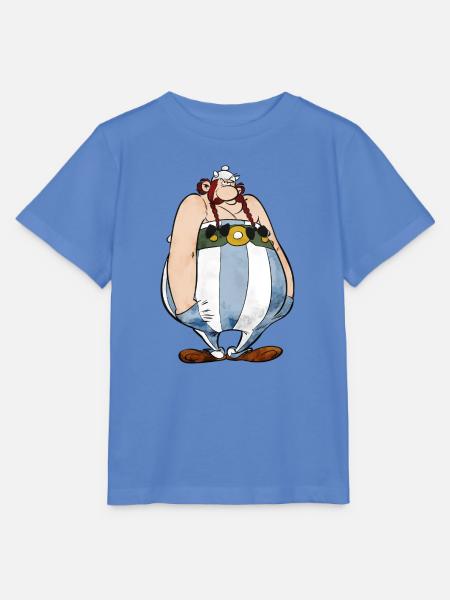 Asterix Obelix Hände In Den Taschen - Stanley/Stella Kinder T-Shirt MINI CREATOR - Blau