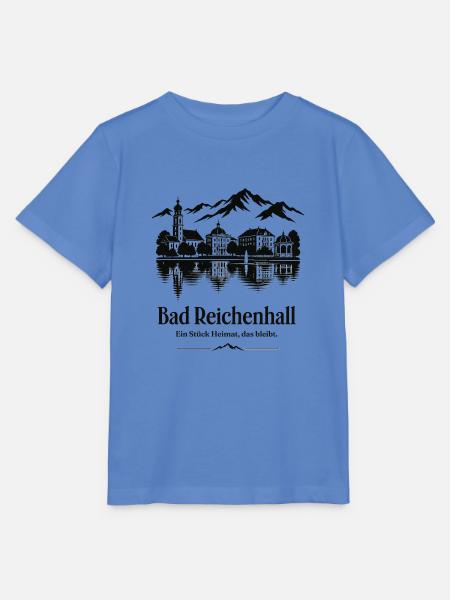Bad Reichenhall Alpensee Skyline - Stanley/Stella Kinder T-Shirt MINI CREATOR  - Blau