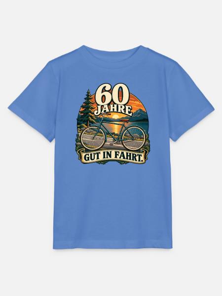 60 Jahre Gut in Fahrt - Stanley/Stella Kinder T-Shirt MINI CREATOR - Blau