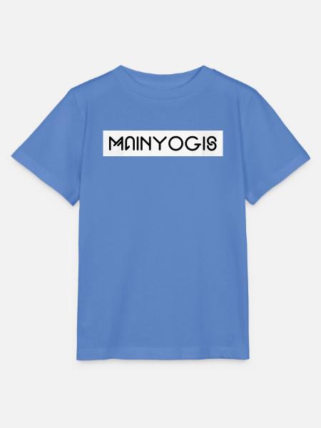 Mainyogis - Stanley/Stella Kinder T-Shirt MINI CREATOR  - Blau