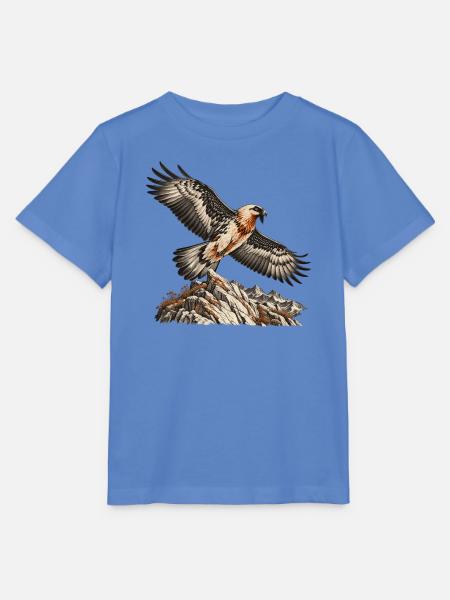 Bartgeier – Majestät der Alpen - Stanley/Stella Kinder T-Shirt MINI CREATOR  - Blau