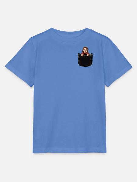 Jesus - Its my birthday - Stanley/Stella Kinder T-Shirt MINI CREATOR - Blau