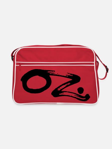 OZ - Retro Tasche - Rot/Weiß