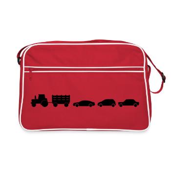 Semi-remorques Fermier Fermier - Sac Retro - rouge/blanc - Devant