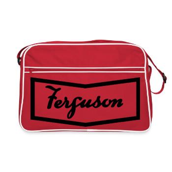Logo de capot Ferguson TE20 - Sac Retro - rouge/blanc - Devant