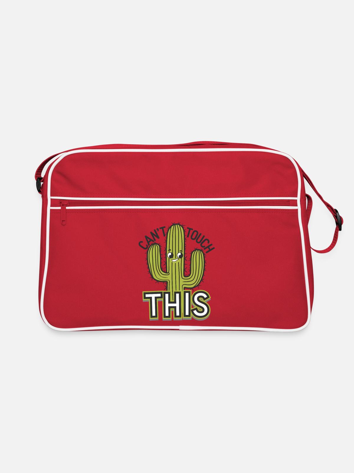 Can't Touch This - Retro Bag - red/white - Front