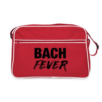 T-shirt de Johann Sebastian Bach - Sac Retro - rouge/blanc - Devant