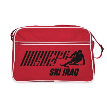 Ski Iraq - Retro Bag - red/white - Front