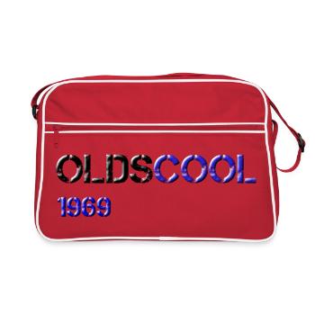 1969 olds cool - Sac Retro - rouge/blanc - Devant