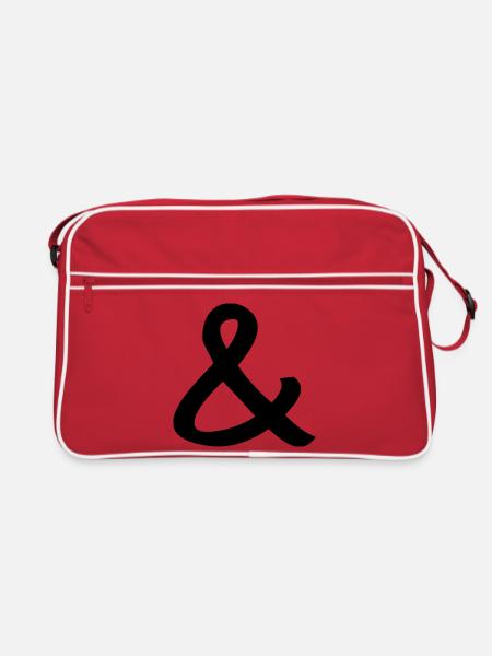 Ampersand - Retro Bag - red/white