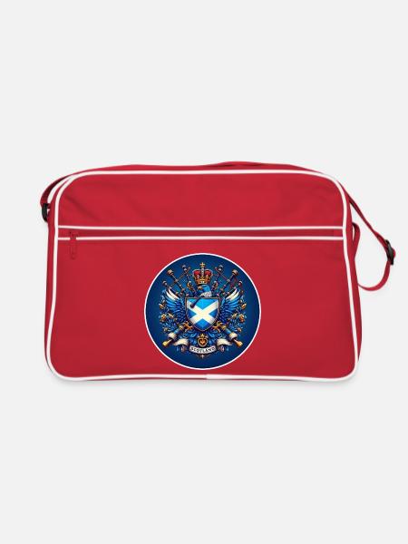 Scotland Logo - Retro Bag - red/white