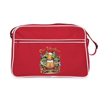 Orc-toberfest - Sac Retro - rouge/blanc - Devant