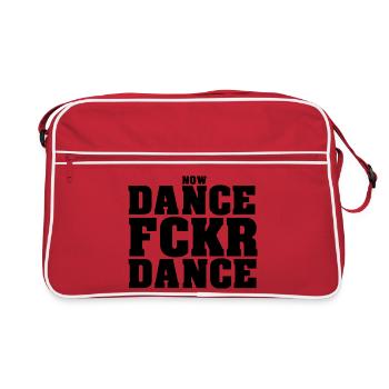 Danse Fckr Danse - Sac Retro - rouge/blanc - Devant