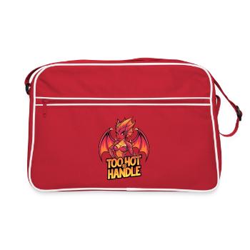 Too Hot To Handle - Retro Bag - red/white - Front