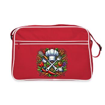 Koch Logo - Retro Bag - red/white - Front