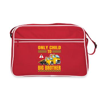 Big Brother Level Load Only Child Level Complete - Retro Tasche - Rot/Weiß - Vorne