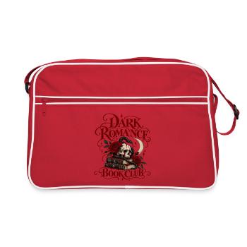 Dark Romance Book Club - Retro Tasche - Rot/Weiß - Vorne