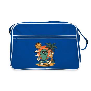 Good mood - Retro Bag - blue/white - Front