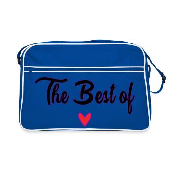 MAMA. MUTTERTAG. SCHÖNEN MUTTERTAG - Retro Tasche - Blau/Weiß - Vorne