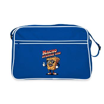Nacho Average Dad - Retro Bag - blue/white - Front