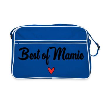 OMA. MAMA. OMA. MUTTERTAG - Retro Tasche - Blau/Weiß - Vorne