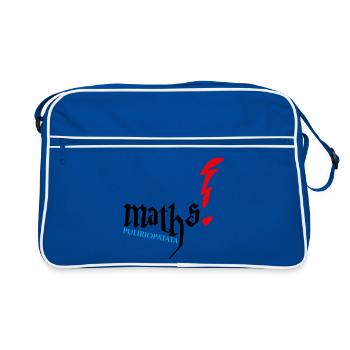 Mathematik Puliriopatata - Retro Tasche - Blau/Weiß - Vorne