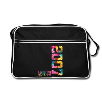 19TH BIRTHDAY LIMITED EDITION 2007 - Retro Bag - black/white - Front