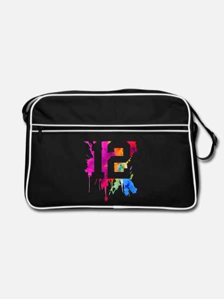 12 JAHRE 12. GEBURTSTAG - Retro Tasche - Schwarz/Weiß